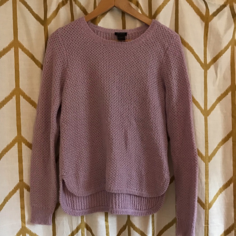 Great purple knit sweater